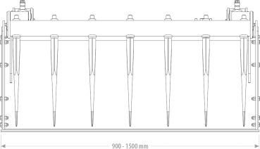 Preview: Greifschaufel, Krokodilschaufel, Krokodilmulde, Mistschaufel